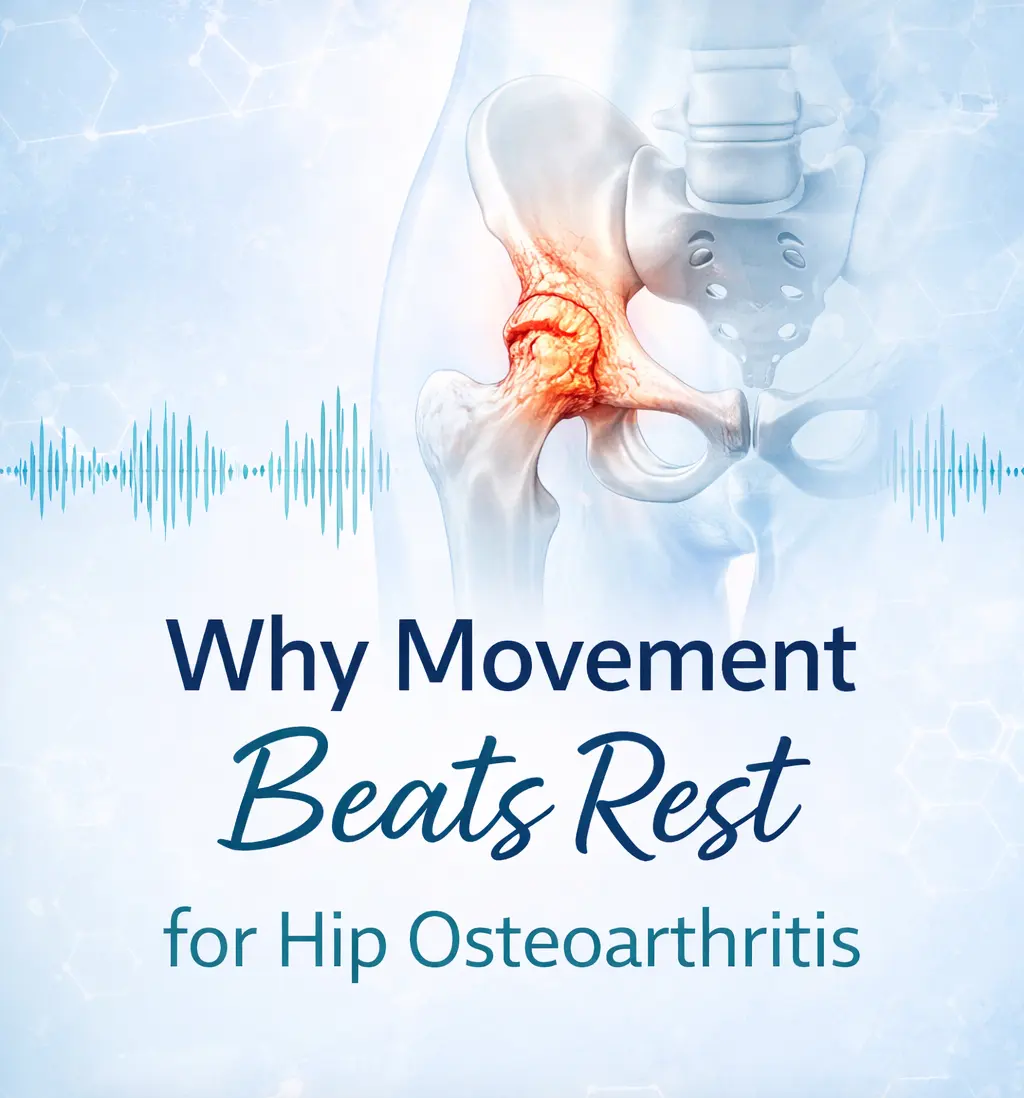 Why movement beats rest for hip osteoarthritis